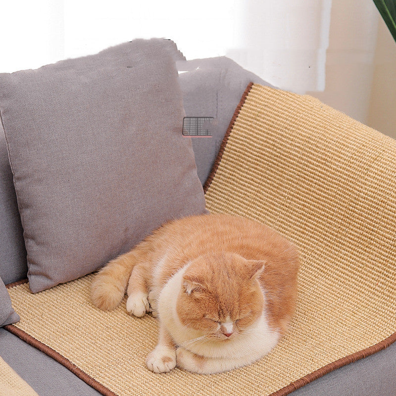 Sisal Mat Cat Scratch Board Wear Resistant No Dandruff