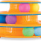 Catstages Tower Of Tracks Interactive 3-Tier Cat Track Toy With Spinning Balls, Orange