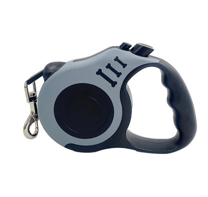 Pet Dog Automatic Retractable Leash Bone Printing